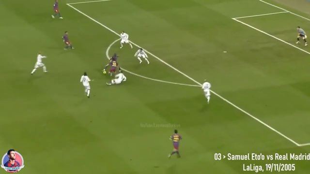 Messi Assist #3 vs Real Madrid