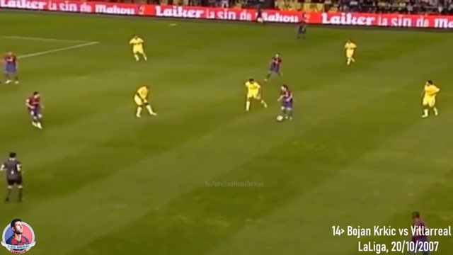 Messi Assist #14 vs Villarreal