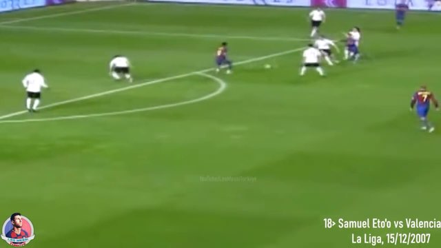 Messi Assist #18 vs Valencia