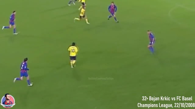 Messi Assist #32 vs FC Basel