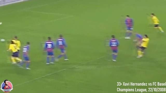 Messi Assist #33 vs FC Basel