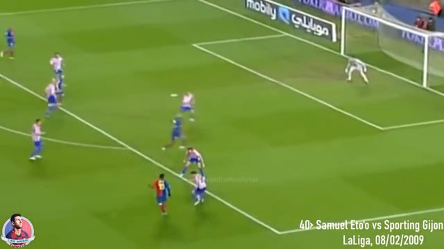 Messi Assist #40 vs Sporting Gijón
