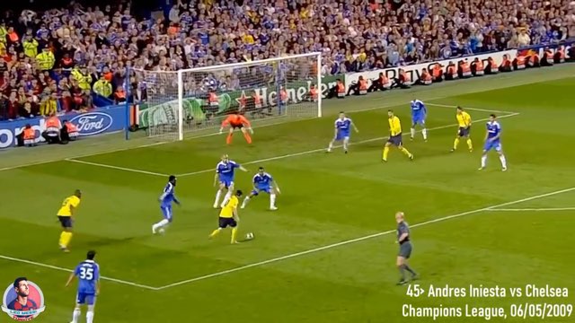 Messi Assist #45 vs Chelsea