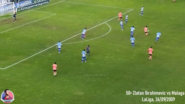 Messi Assist #50 vs Málaga