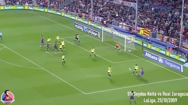 Messi Assist #51 vs Real Zaragoza