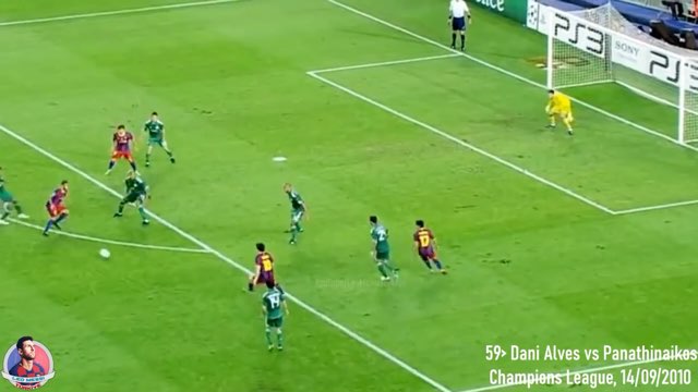 Messi Assist #59 vs Panathinaikos