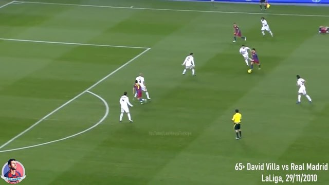 Messi Assist #65 vs Real Madrid