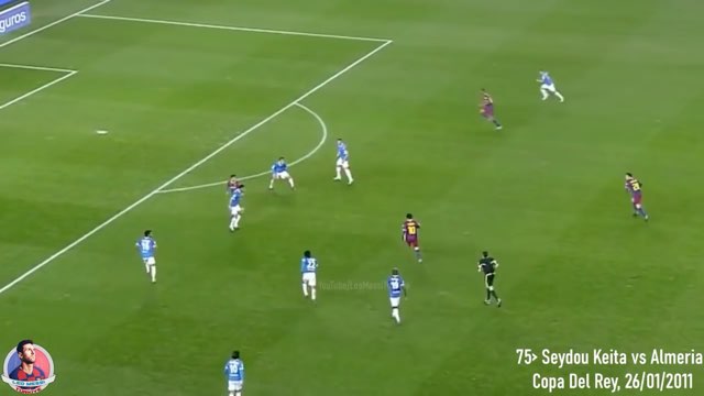 Messi Assist #75 vs UD Almería