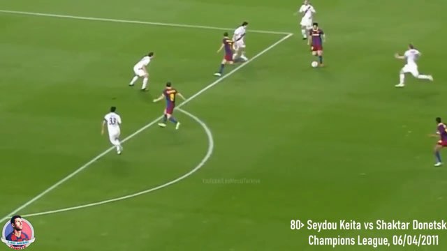 Messi Assist #80 vs Shakhtar Donetsk