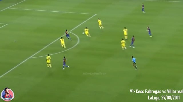 Messi Assist #91 vs Villarreal
