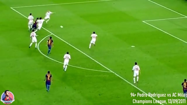 Messi Assist #94 vs AC Milan