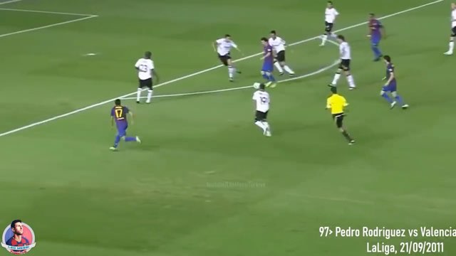 Messi Assist #97 vs Valencia