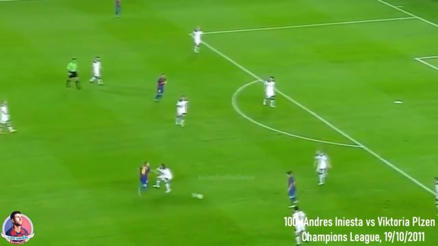 Messi Assist #100 vs Viktoria Plzen