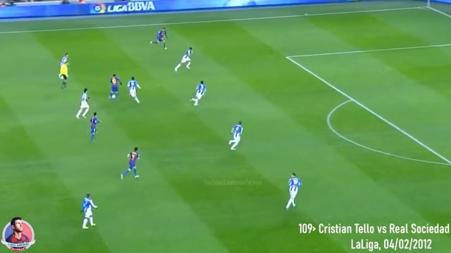 Messi Assist #110 vs Real Sociedad