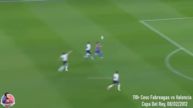 Messi Assist #111 vs Valencia