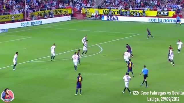 Messi Assist #123 vs Sevilla