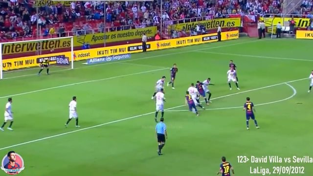 Messi Assist #124 vs Sevilla