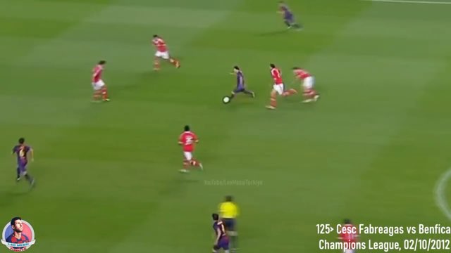 Messi Assist #126 vs Benfica