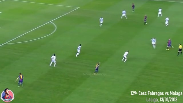 Messi Assist #130 vs Málaga