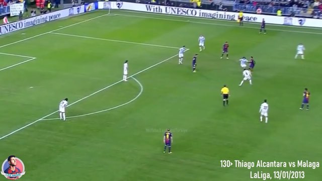Messi Assist #131 vs Málaga