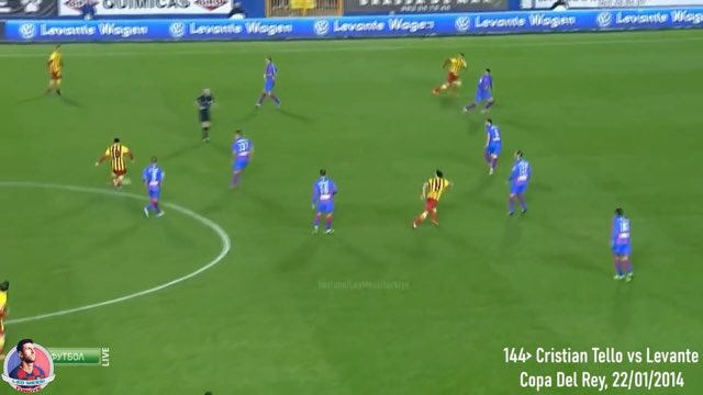 Messi Assist #145 vs Levante
