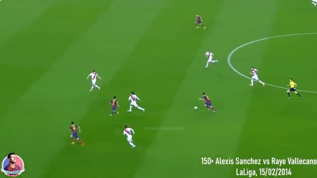 Messi Assist #151 vs Rayo Vallecano