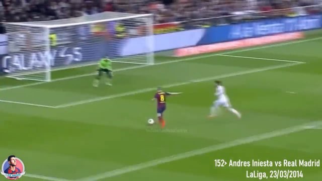 Messi Assist #153 vs Real Madrid