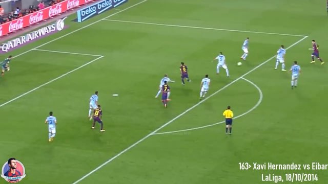 Messi Assist #164 vs Eibar