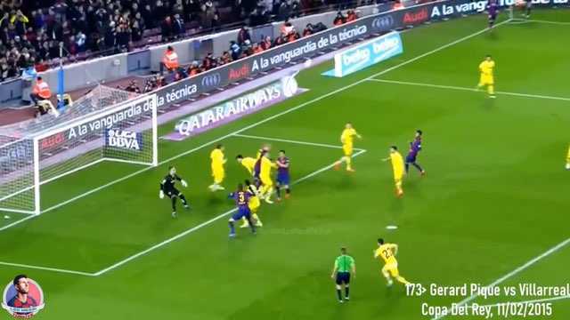 Messi Assist #173 vs Villarreal