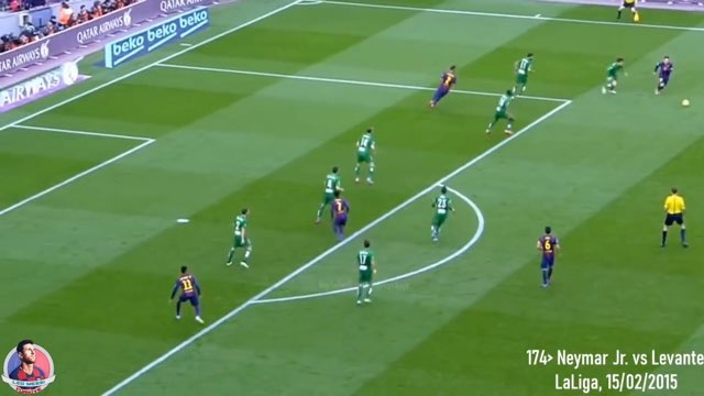 Messi Assist #174 vs Levante