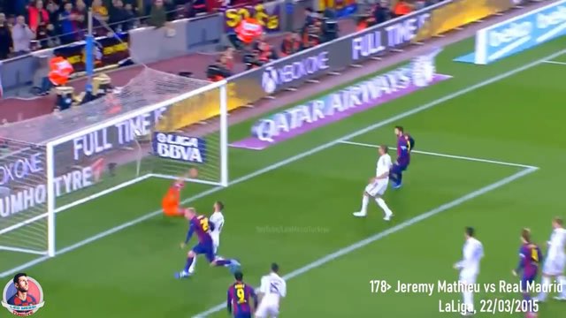 Messi Assist #178 vs Real Madrid