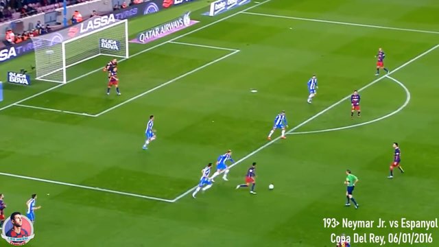 Messi Assist #193 vs Espanyol