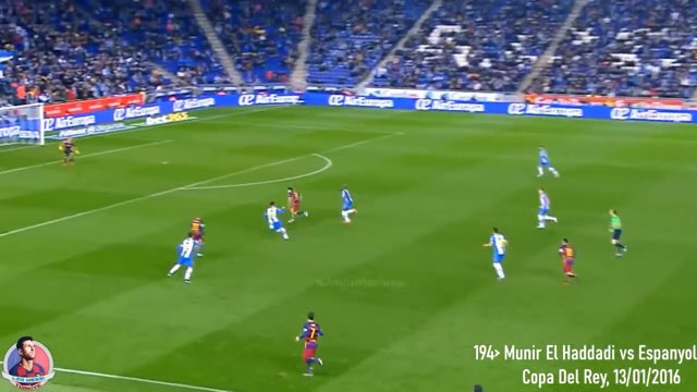 Messi Assist #194 vs Espanyol