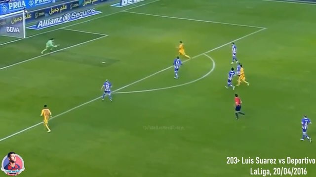 Messi Assist #203 vs Deportivo La Coruña