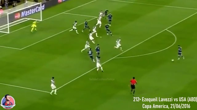 Messi Assist #212 vs United States