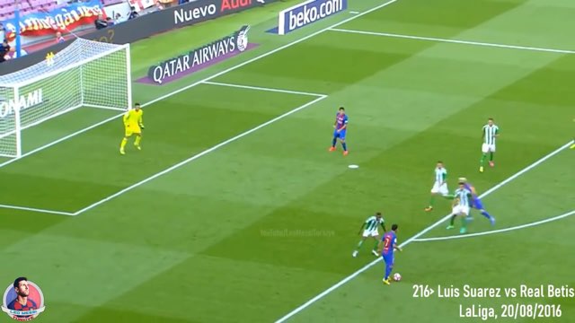 Messi Assist #216 vs Real Betis