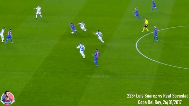Messi Assist #223 vs Real Sociedad
