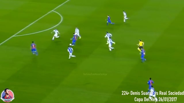 Messi Assist #224 vs Real Sociedad
