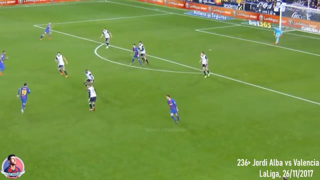 Messi Assist #236 vs Valencia