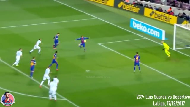 Messi Assist #237 vs Deportivo La Coruña