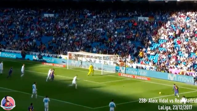 Messi Assist #238 vs Real Madrid