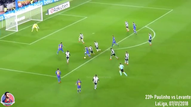 Messi Assist #239 vs Levante