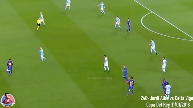 Messi Assist #240 vs Celta de Vigo