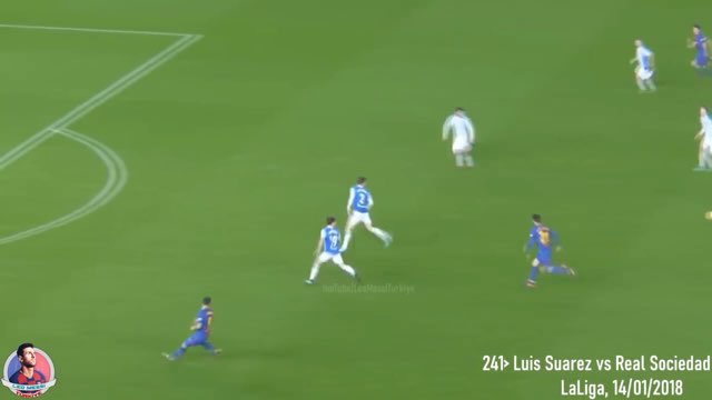 Messi Assist #241 vs Real Sociedad