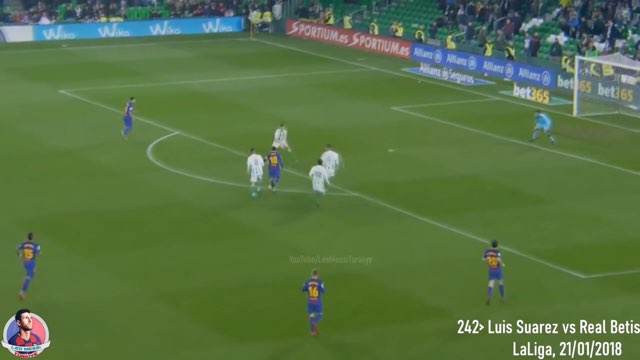 Messi Assist #242 vs Real Betis
