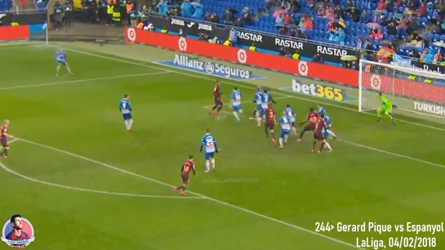 Messi Assist #244 vs Espanyol