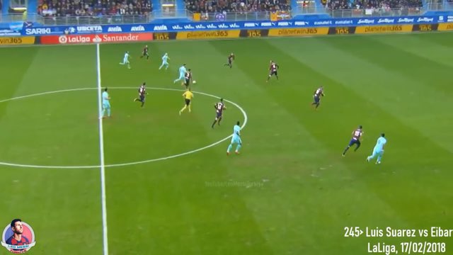 Messi Assist #245 vs Eibar