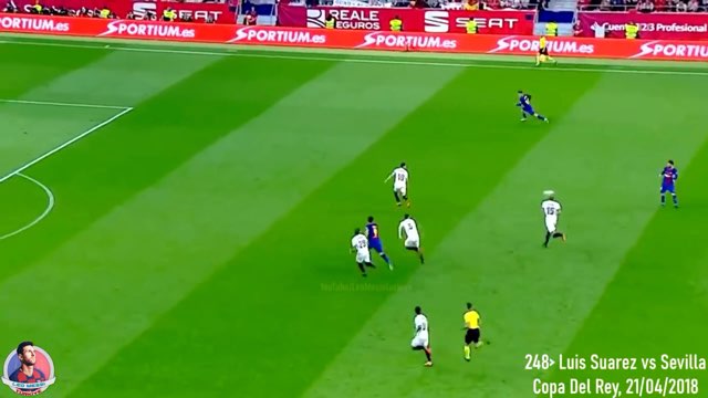 Messi Assist #248 vs Sevilla