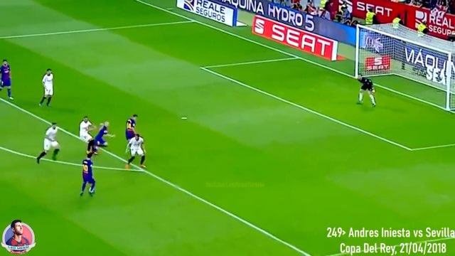 Messi Assist #249 vs Sevilla