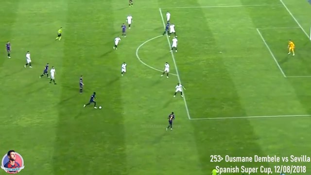 Messi Assist #253 vs Sevilla